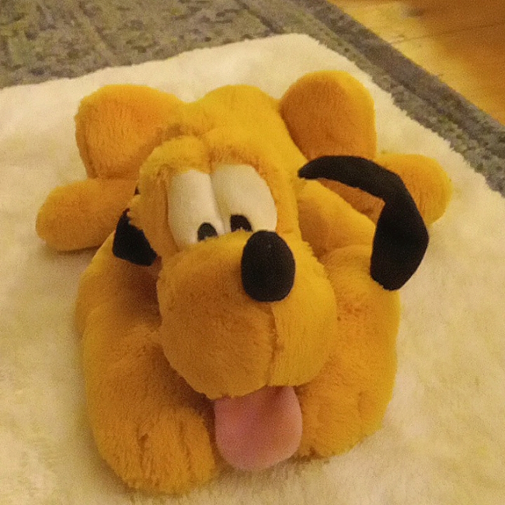 Disney Store Authentic Pluto Stuffed Animal